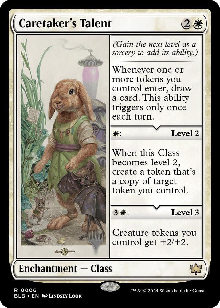 Caretakers Talent 6 (Promo Pack: Bloomburrow)  | Good Games Modbury