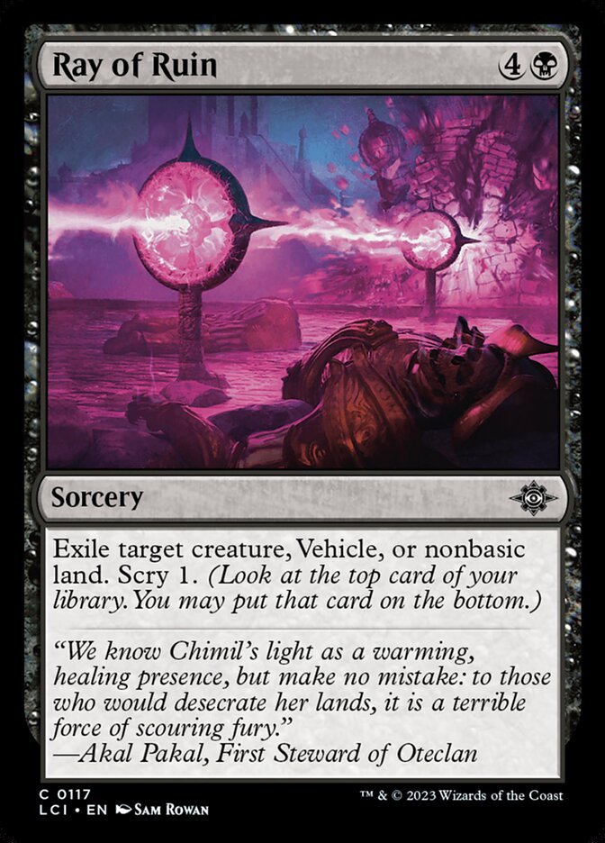 Ray of Ruin 117/291 (The Lost Caverns of Ixalan)  | Good Games Modbury