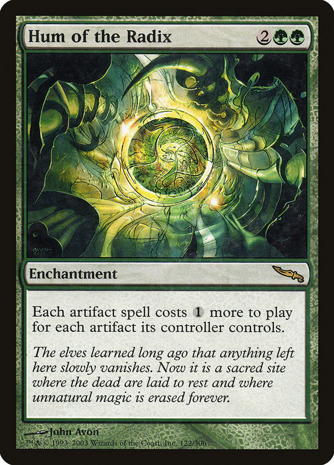 Hum of the Radix 122/306 (Mirrodin)  - Foil | Good Games Modbury