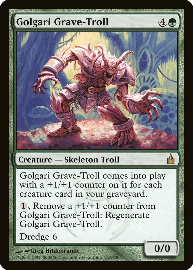 Golgari Grave-Troll 167/306 (Ravnica: City of Guilds)  | Good Games Modbury