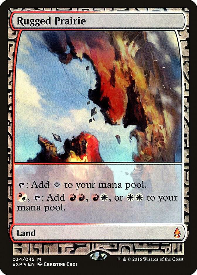 Rugged Prairie 34/45 (Zendikar Expeditions)  - Foil | Good Games Modbury