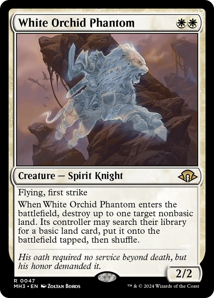 White Orchid Phantom [Modern Horizons 3] | Good Games Modbury