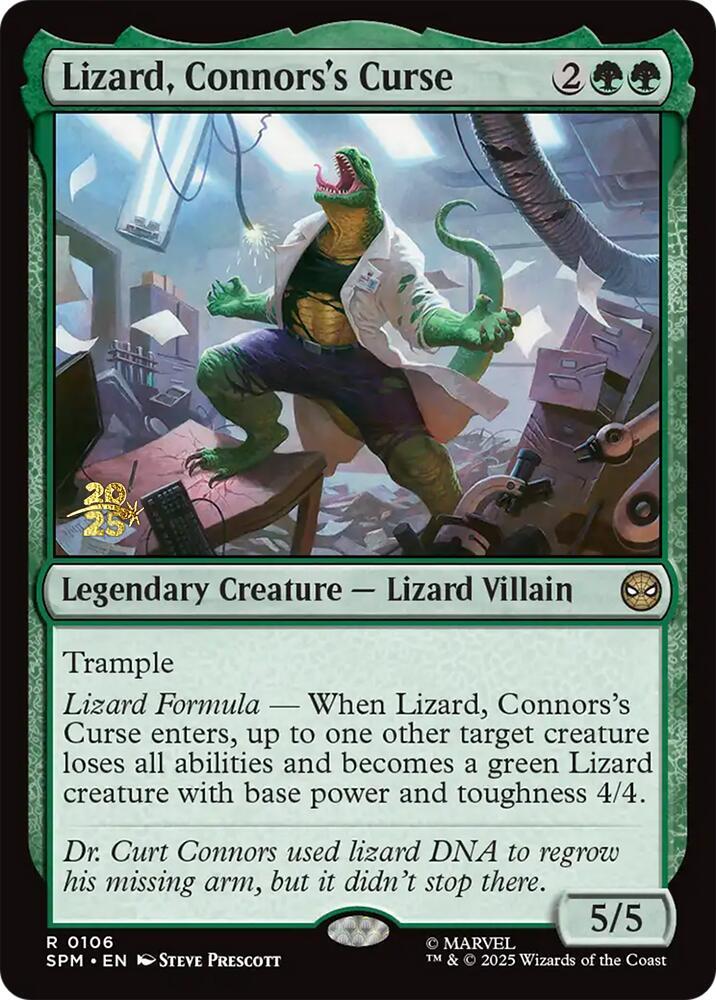 Lizard Connorss Curse 106s/73 (Prerelease Cards)  - Foil | Good Games Modbury