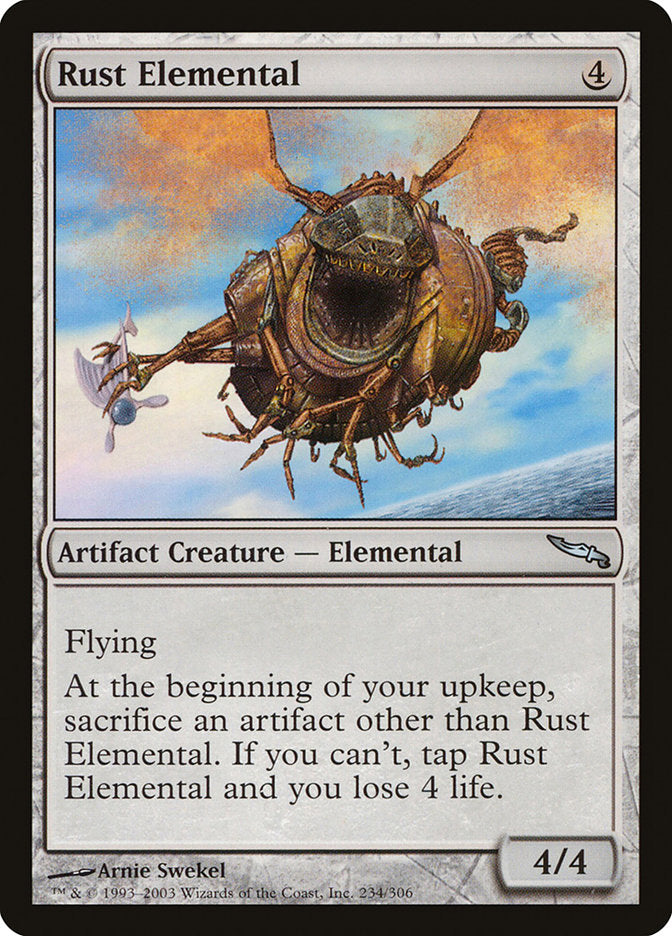 Rust Elemental [Mirrodin] | Good Games Modbury