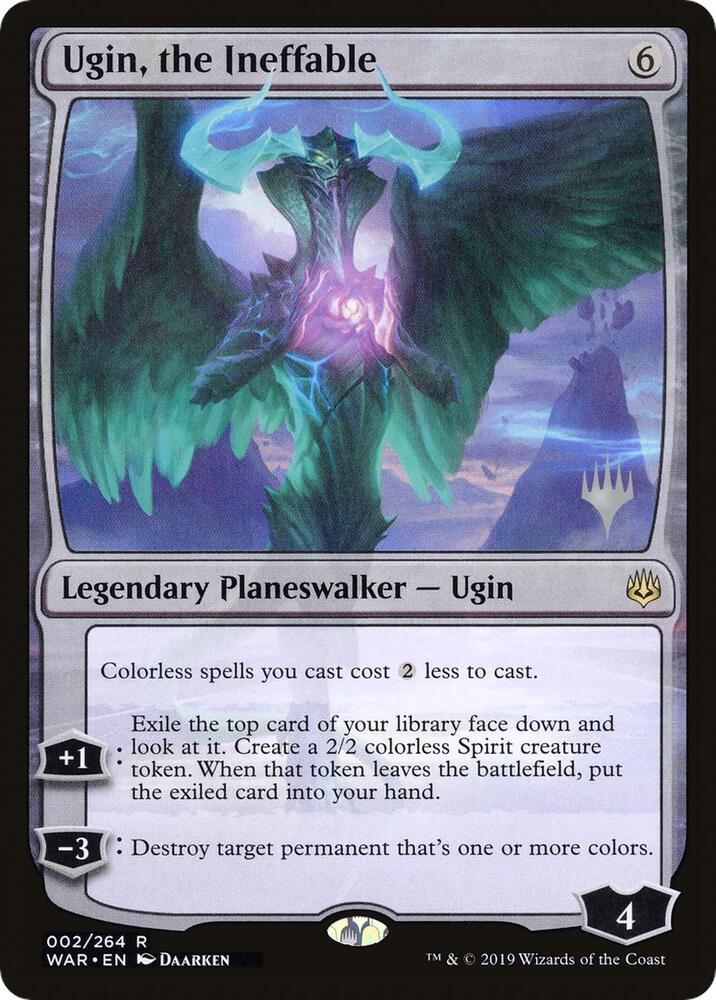 Ugin the Ineffable 2p/176 (Promo Pack: Throne of Eldraine)  | Good Games Modbury