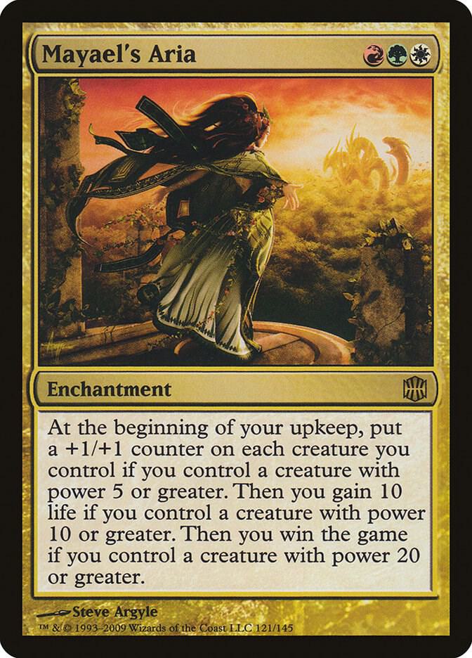 Mayaels Aria 121/145 (Alara Reborn)  - Foil | Good Games Modbury