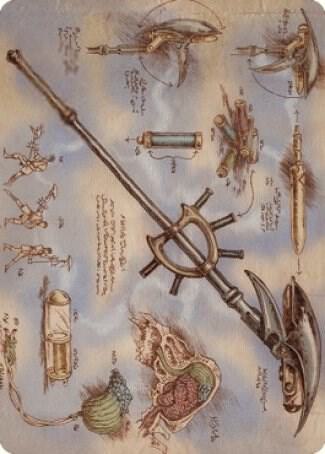 Staff of Domination Art Card 79 (Art Series: The Brothers' War)  | Good Games Modbury