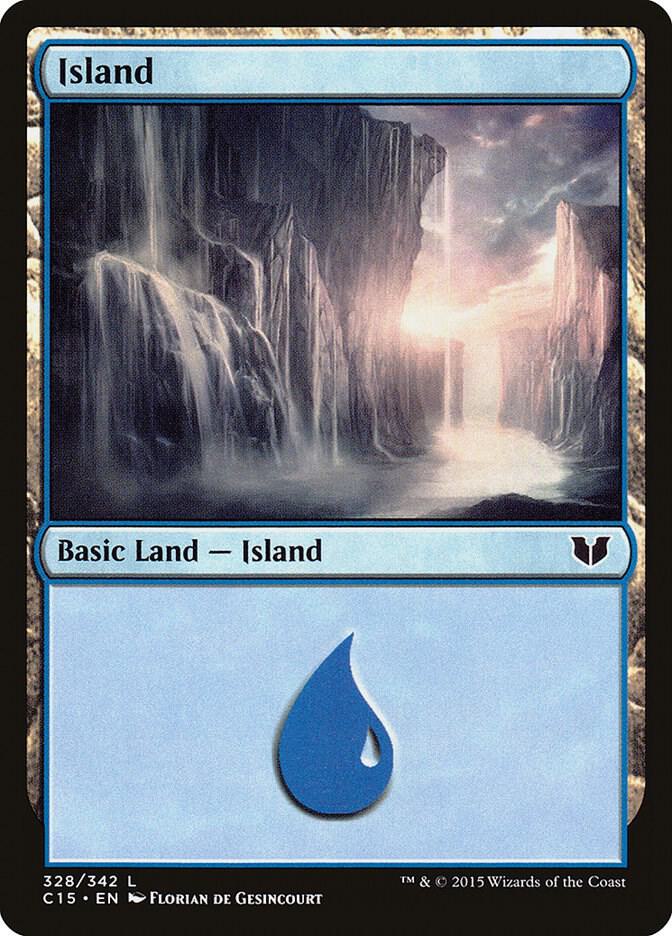 Island 328/342 (Commander 2015)  | Good Games Modbury