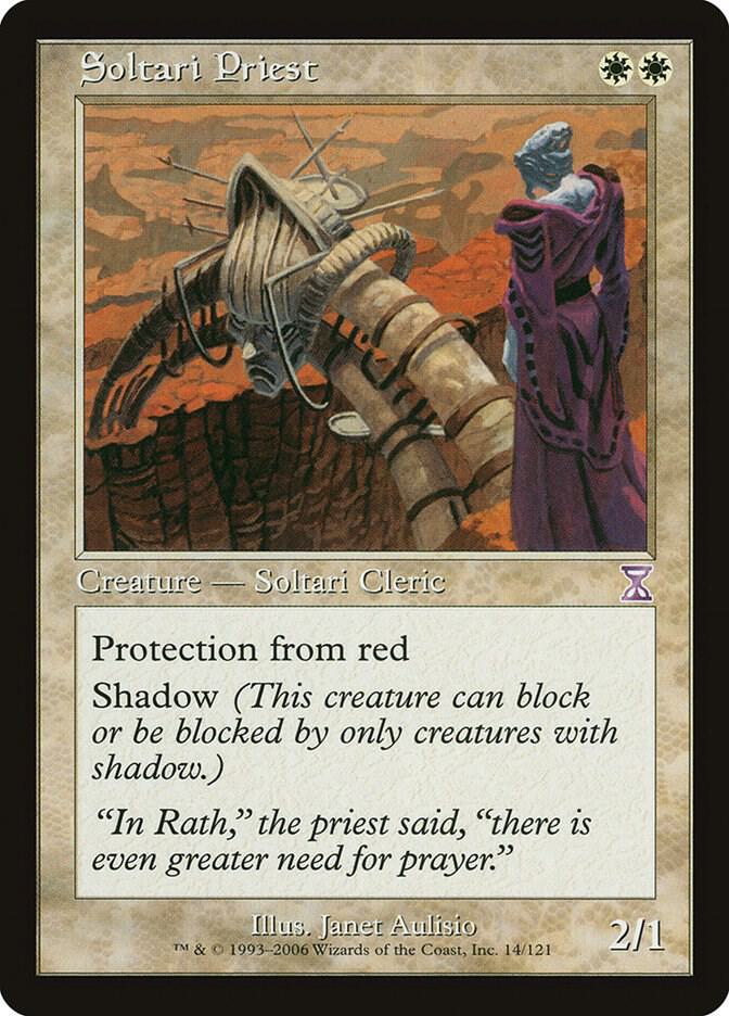 Soltari Priest 14/121 (Timeshifted)  - Foil | Good Games Modbury