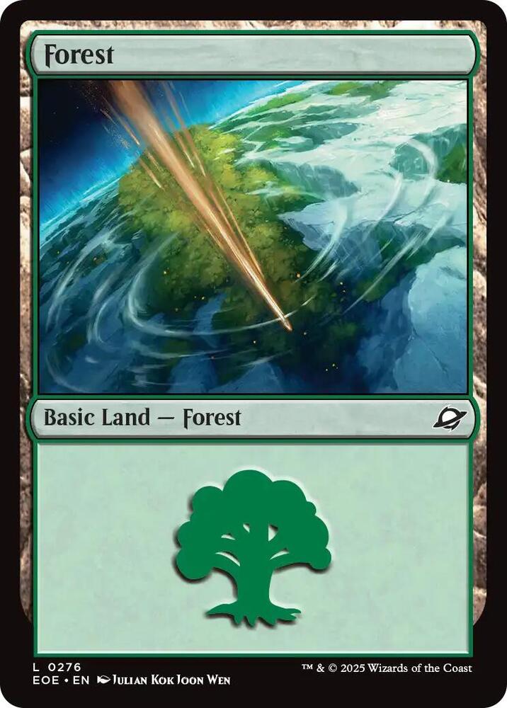 Forest 276/276 (Edge of Eternities)  - Foil | Good Games Modbury