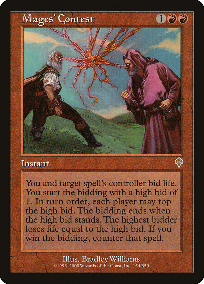 Mages' Contest 154/350 (Invasion)  | Good Games Modbury