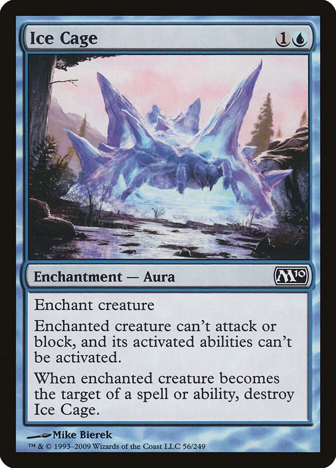 Ice Cage 56/249 (Magic 2010 (M10))  - Foil | Good Games Modbury