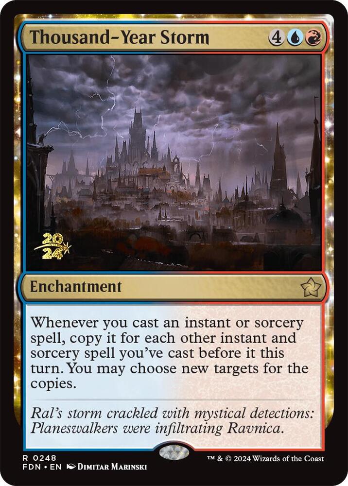 Thousand Year Storm FDN 248s/101 (Prerelease Cards)  - Foil | Good Games Modbury