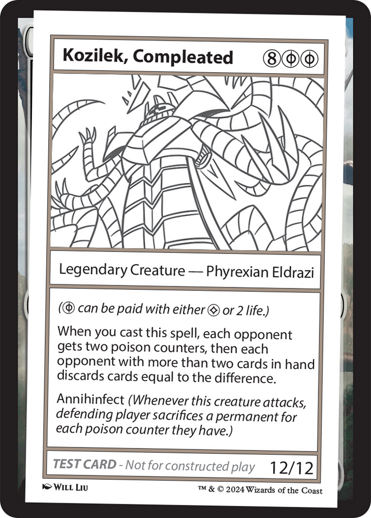 Kozilek, Completed [Mystery Booster 2 Playtest Cards] | Good Games Modbury