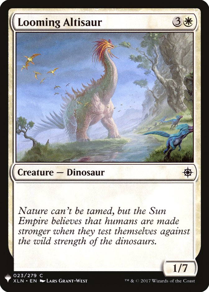 Looming Altisaur [Mystery Booster] | Good Games Modbury