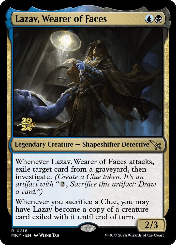 Lazav Wearer of Faces 216s/182 (Prerelease Cards)  - Foil | Good Games Modbury