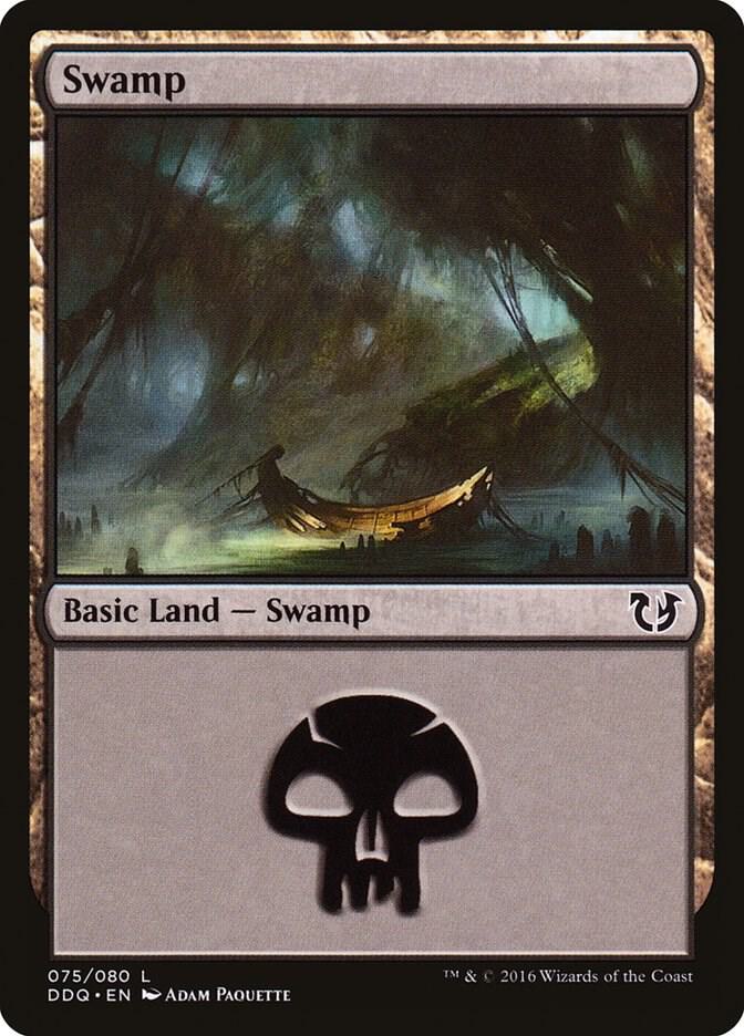 Swamp 075 75/80 (Duel Decks: Blessed vs. Cursed)  | Good Games Modbury