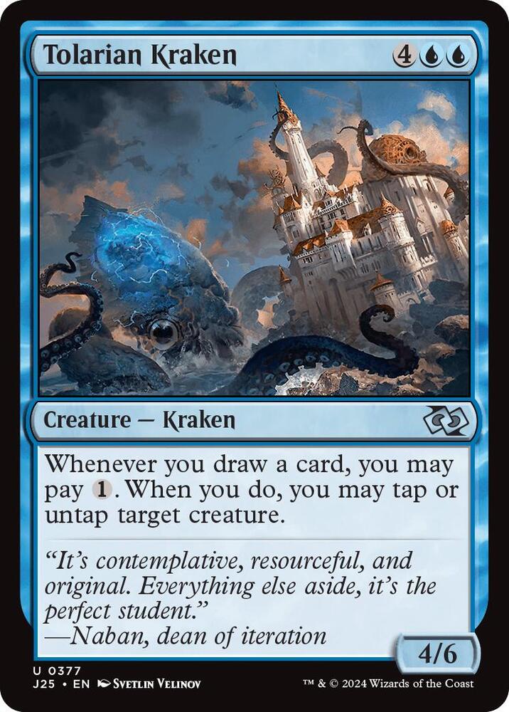 Tolarian Kraken 377/779 (Foundations Jumpstart)  | Good Games Modbury
