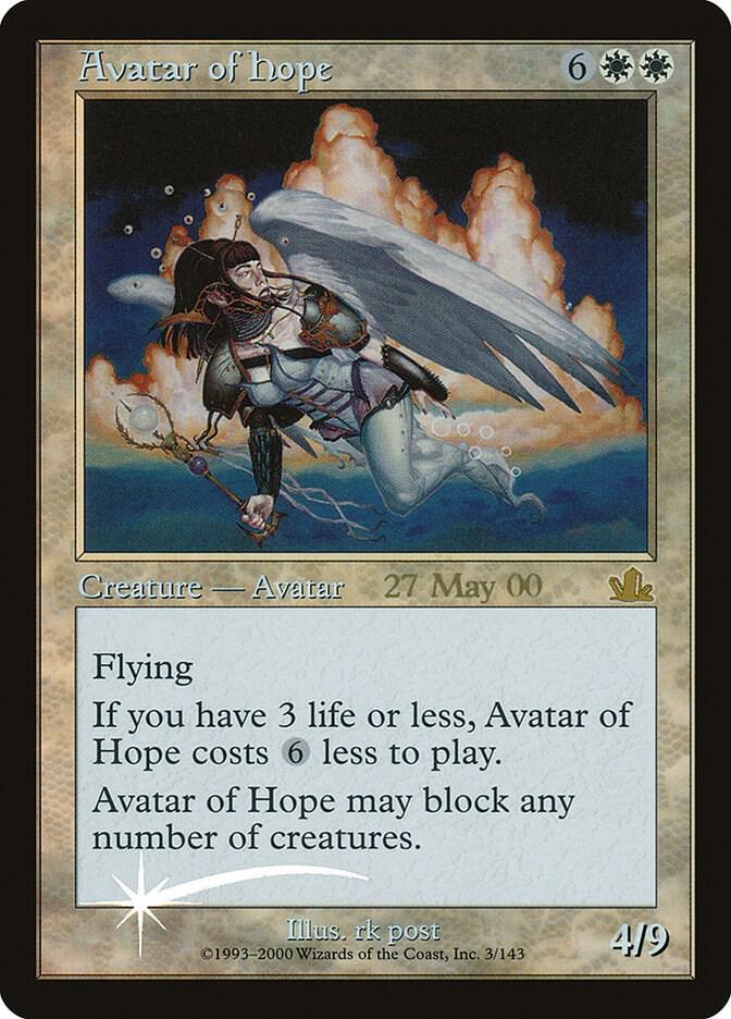 Avatar of Hope 3/1 (Prerelease Cards)  - PreRelease Foil | Good Games Modbury