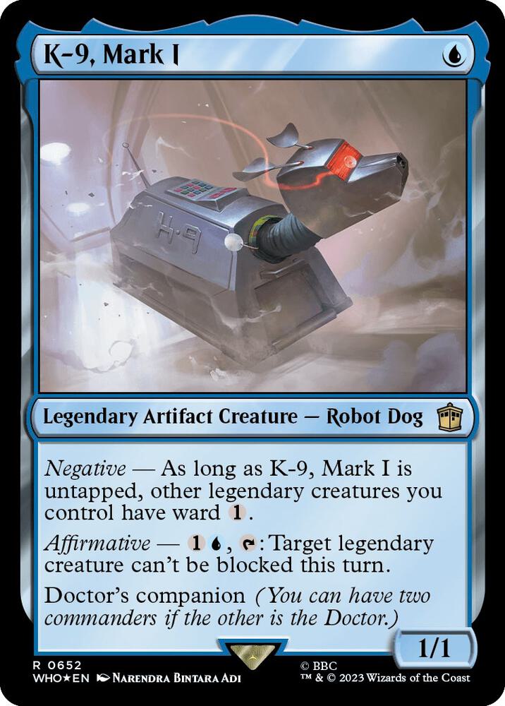 K-9, Mark I 652/331 (Universes Beyond: Doctor Who)  - Surge Foil | Good Games Modbury