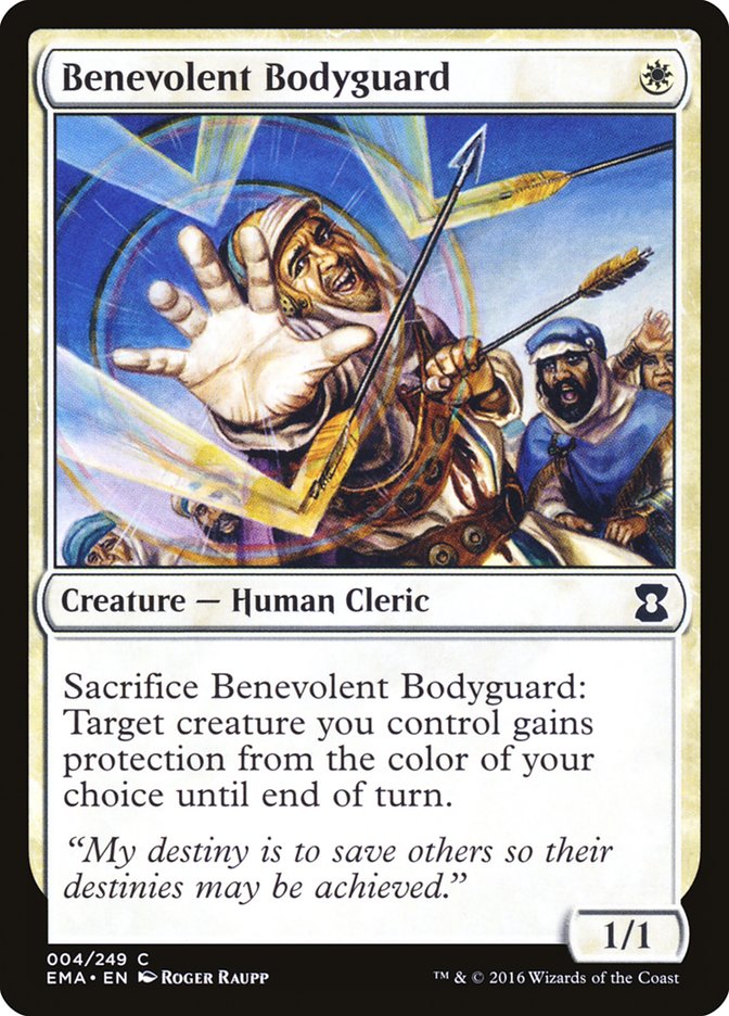 Benevolent Bodyguard 4 (Eternal Masters)  - Foil | Good Games Modbury