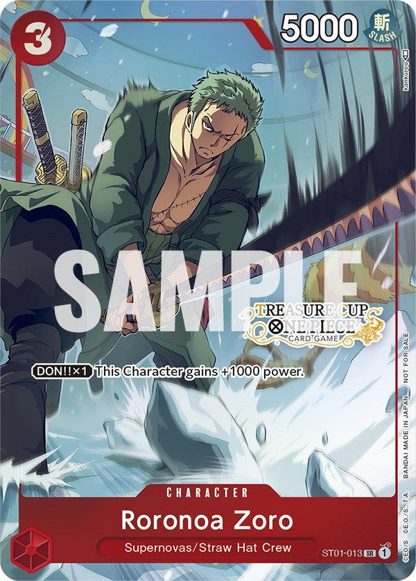 Roronoa Zoro (Treasure Cup) [One Piece Promotion Cards] | Good Games Modbury