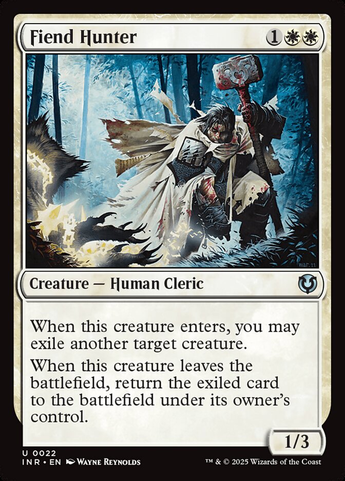 Fiend Hunter 22/287 (Innistrad Remastered)  | Good Games Modbury