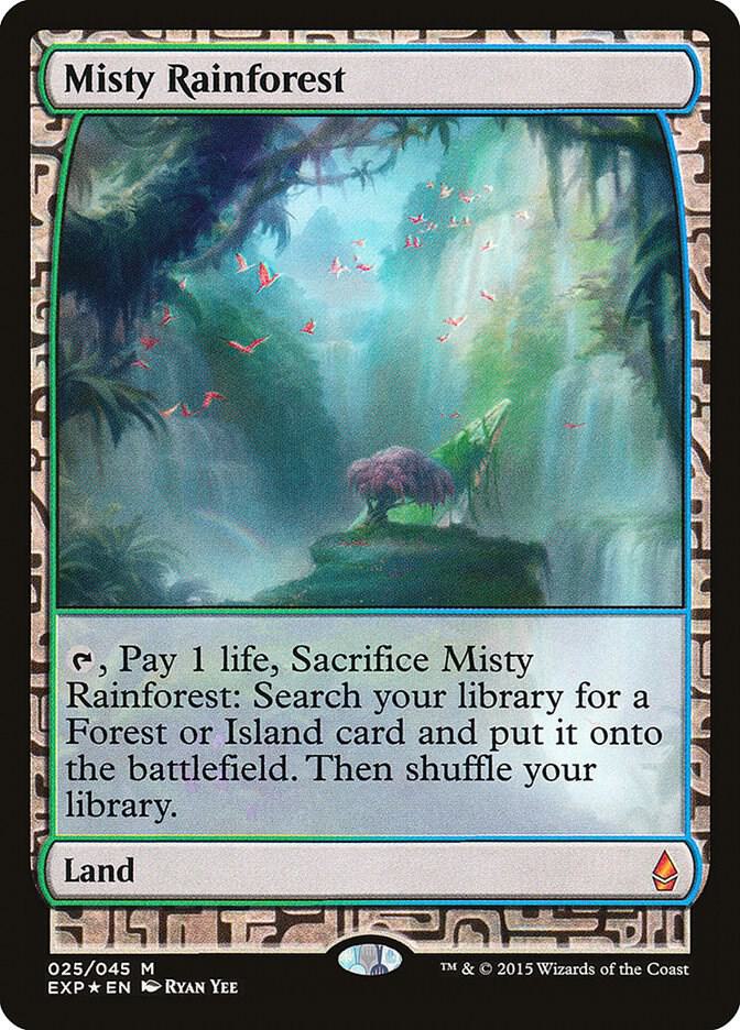 Misty Rainforest 25 (Zendikar Expeditions)  - Foil | Good Games Modbury