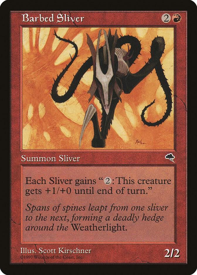 Barbed Sliver 163/350 (Tempest)  | Good Games Modbury