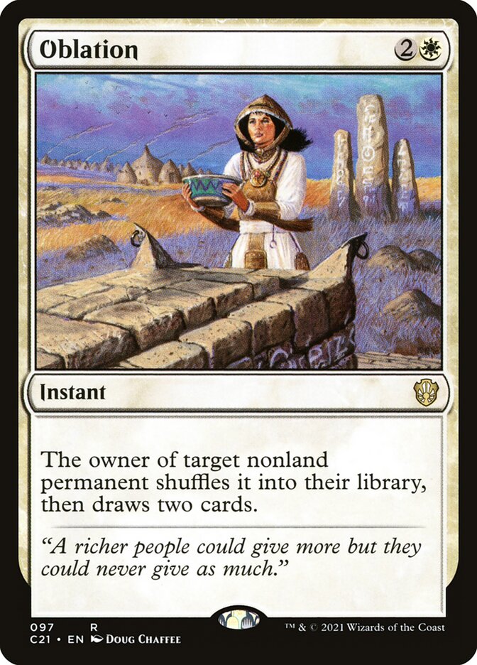 Oblation 97/81 (Commander 2021)  | Good Games Modbury