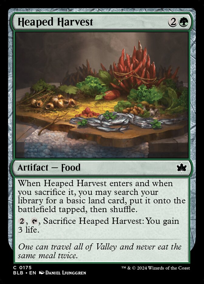 Heaped Harvest 175 (Bloomburrow)  - Foil | Good Games Modbury