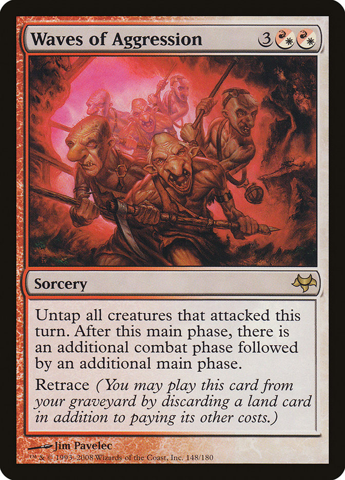 Waves of Aggression 148/180 (Eventide)  - Foil | Good Games Modbury