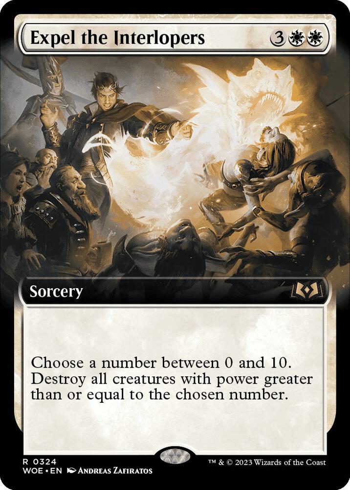 Expel the Interlopers 324/276 (Wilds of Eldraine)  - Extended Art | Good Games Modbury