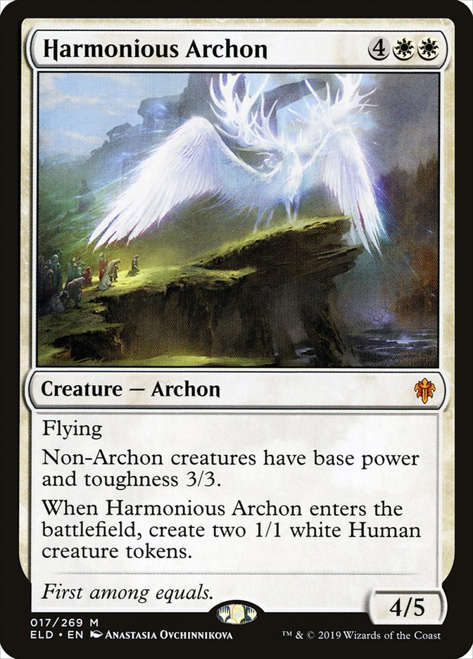 Harmonious Archon [Throne of Eldraine] | Good Games Modbury