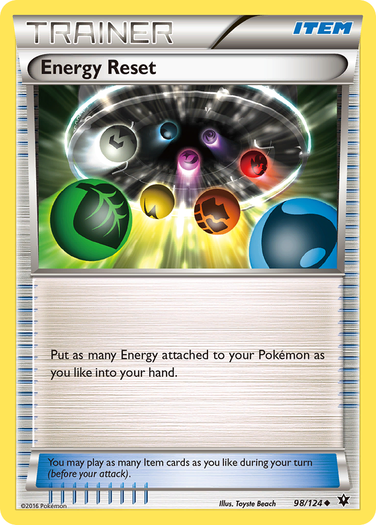 Energy Reset (98/124) [XY: Fates Collide] | Good Games Modbury