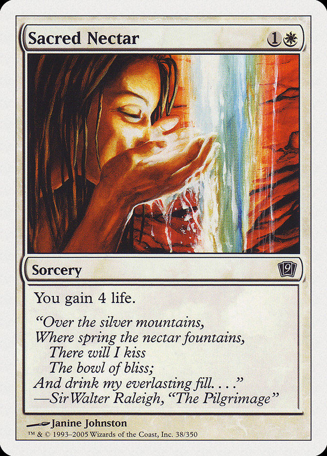 Sacred Nectar 38/350 (9th Edition)  | Good Games Modbury