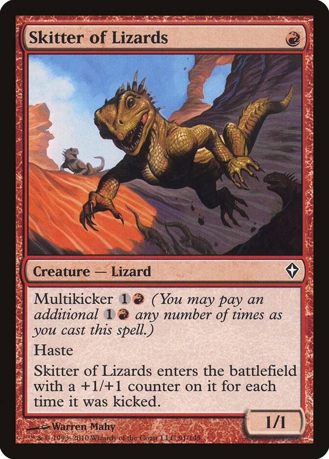 Skitter of Lizards 91/145 (Worldwake)  | Good Games Modbury