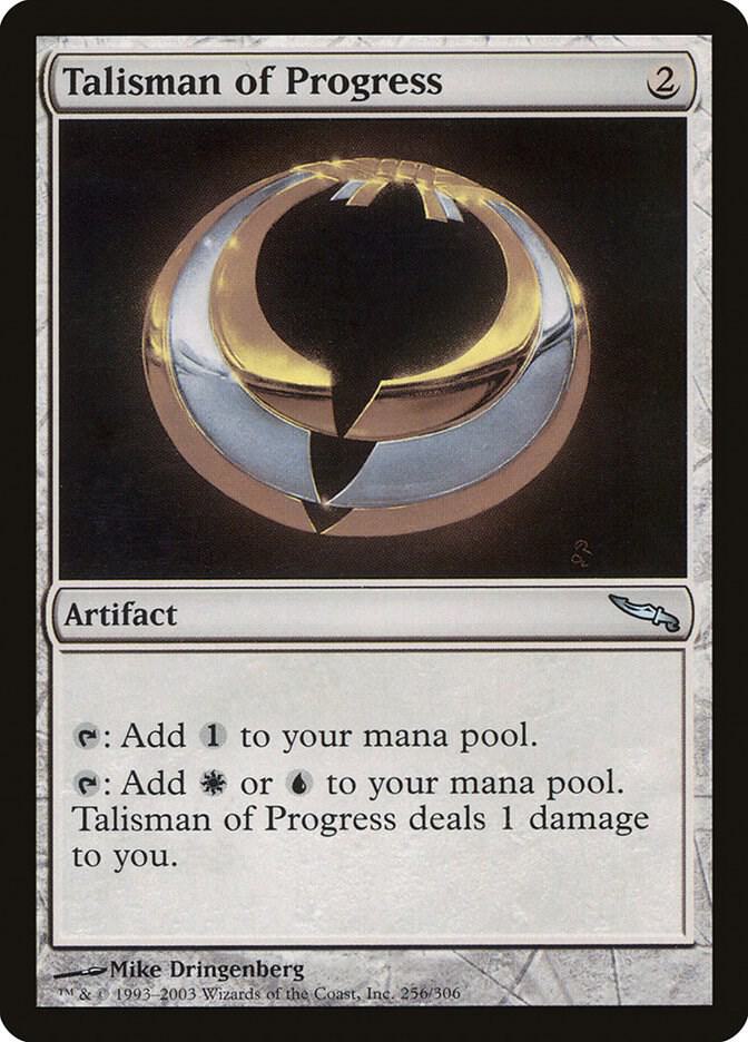 Talisman of Progress 256/306 (Mirrodin)  - Foil | Good Games Modbury