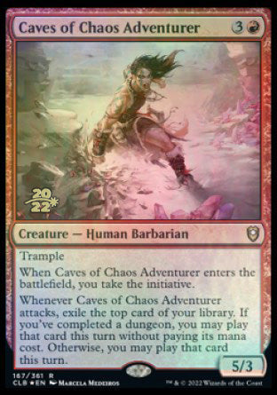 Caves of Chaos Adventurer [Commander Legends: Battle for Baldur's Gate Prerelease Promos] | Good Games Modbury