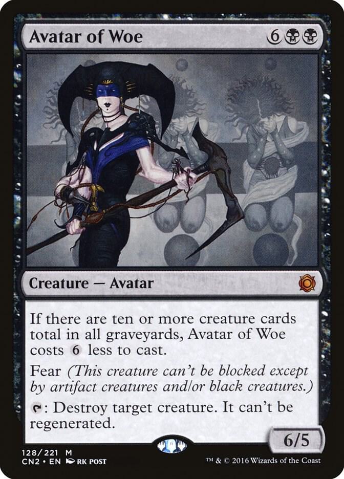 Avatar of Woe 128/221 (Conspiracy: Take the Crown)  - Foil | Good Games Modbury