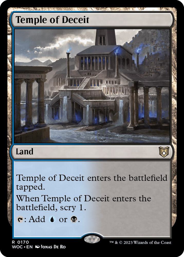 Temple of Deceit 170/173 (Commander: Wilds of Eldraine)  | Good Games Modbury