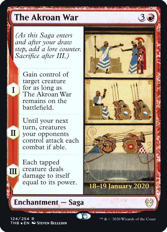 The Akroan War 124s/137 (Prerelease Cards)  - Foil | Good Games Modbury