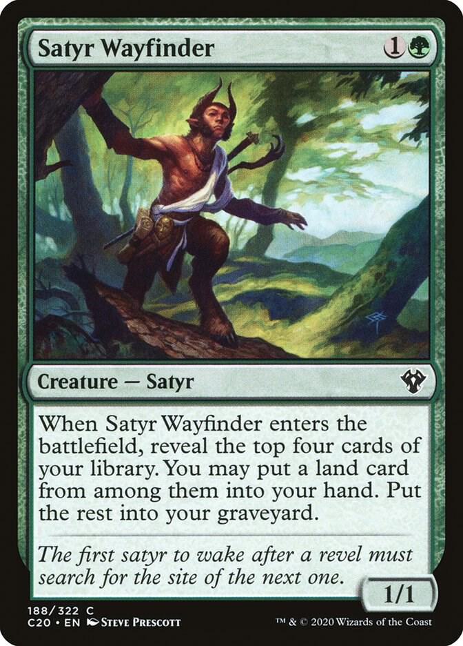 Satyr Wayfinder 188/322 (Commander 2020)  | Good Games Modbury