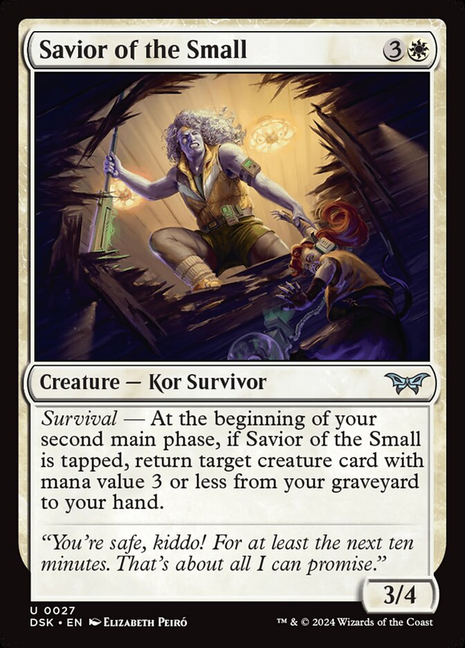Savior of the Small 27/286 (Duskmourn: House of Horror)  - Foil | Good Games Modbury