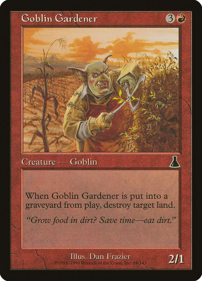 Goblin Gardener 84/143 (Urza's Destiny)  - Foil | Good Games Modbury