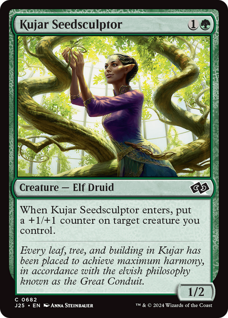 Kujar Seedsculptor [Foundations Jumpstart] | Good Games Modbury