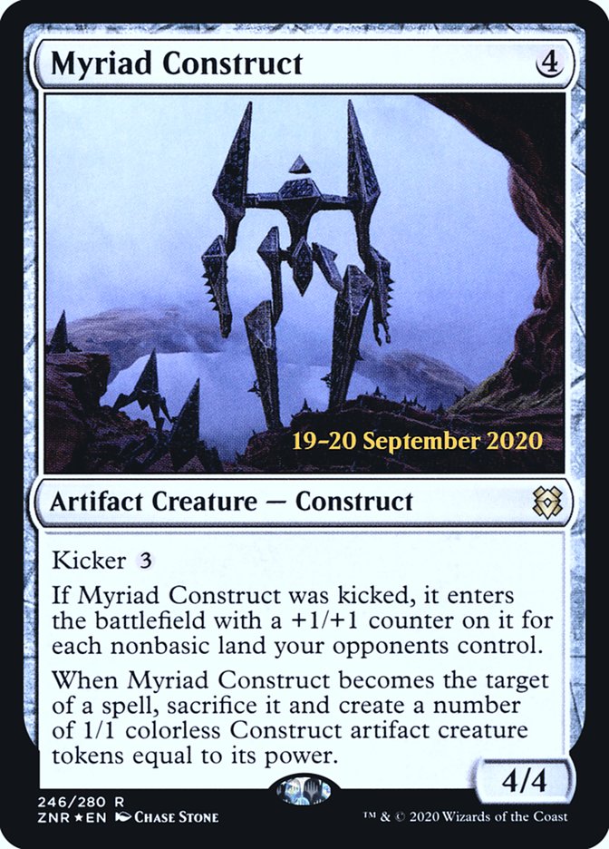 Myriad Construct [Zendikar Rising Prerelease Promos] | Good Games Modbury