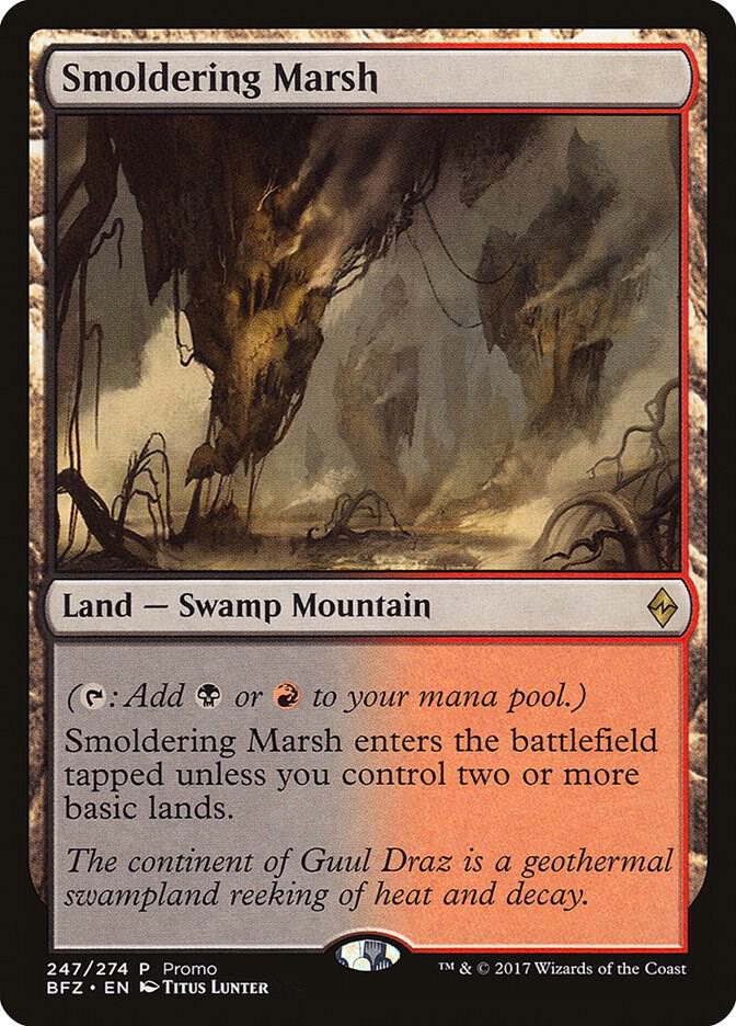 Smoldering Marsh 247/5 (Standard Showdown Promos)  | Good Games Modbury