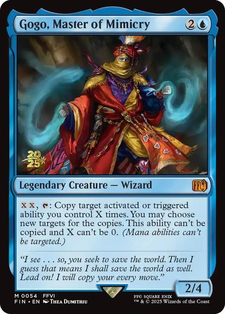 Gogo Master of Mimicry 54s/116 (Prerelease Cards)  - Foil | Good Games Modbury