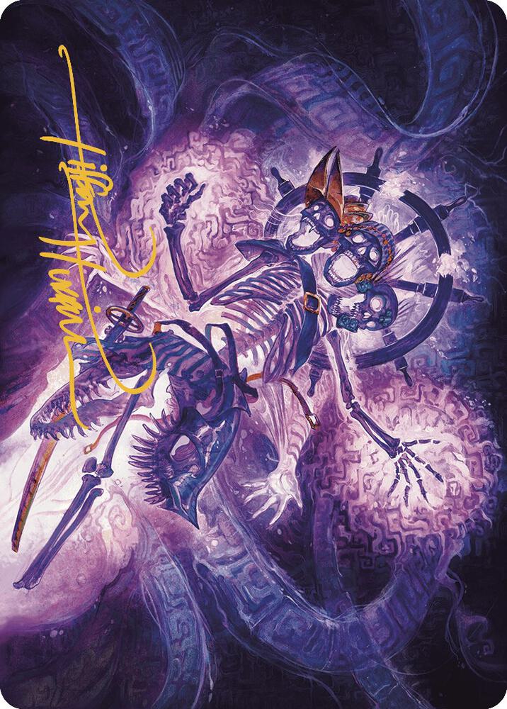 The Grim Captain Art Card Gold Stamped Signature 41 (Art Series: The Lost Caverns of Ixalan)  | Good Games Modbury